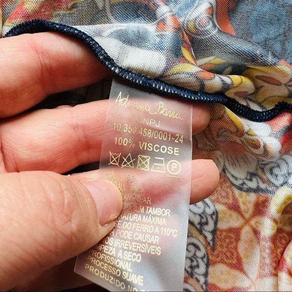 Adriana Barra Brazilian designer Buddhist print dress - Picture 6 of 7